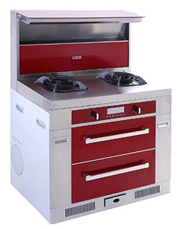 丝瓜视频在线观看侧吸油烟机套装天健G05-R丝瓜视频污污污红色